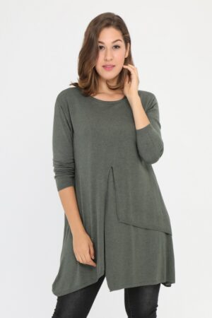 Khaki bluse