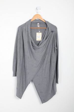Grå cardigan