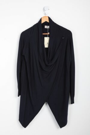 Blå cardigan