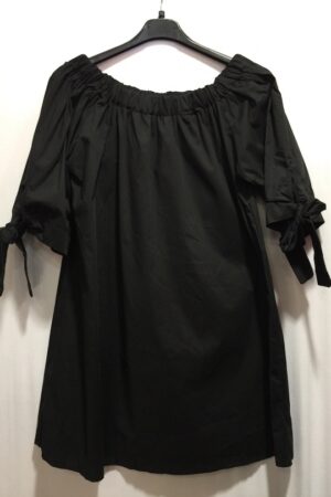 Sort bluse