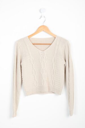 Crop top - creme