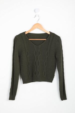 Crop top - Khaki