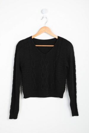 Crop top - sort