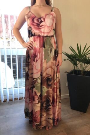 Blomstret kjole