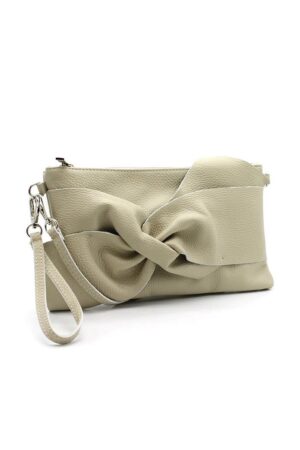 Beige clutch