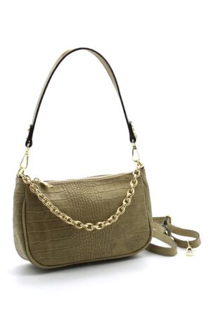 beige håndtaske