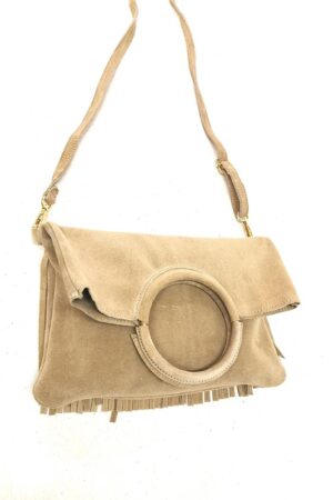 beige håndtaske